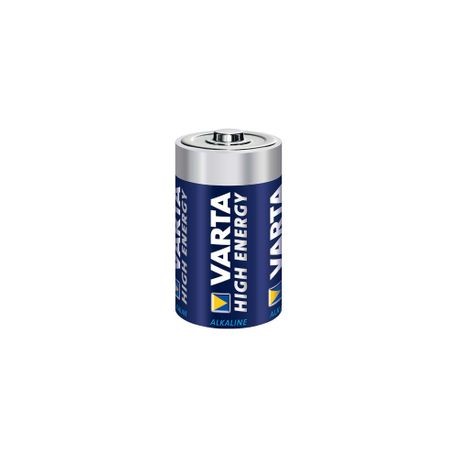 Baterie alcalina Varta High Energy, 1.5V R14, 2 bucati/set