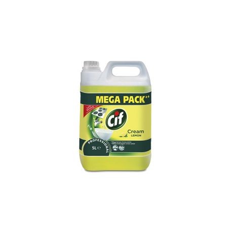 Crema de curatat CIF Lemon, 5L, W2212