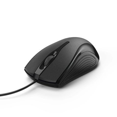 Mouse optic cu fir Hama MC-200 3 butoane negru