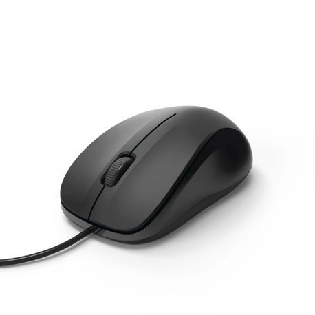 Mouse optic cu fir Hama MC-300 3 butoane negru