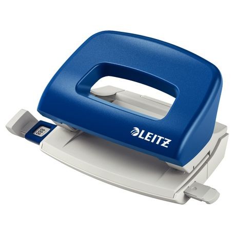 Perforator plastic Leitz 5058 NeXXt Series, 10 coli, albastru