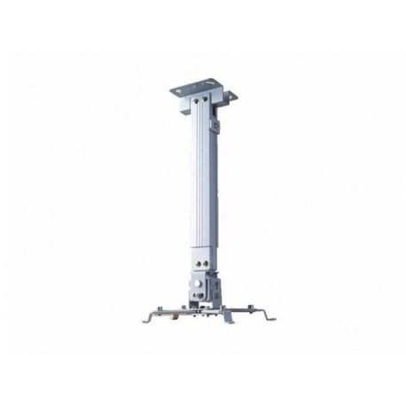 Suport de tavan telescopic Sopar Tapa White 23054, inaltime reglabila intre 43-65 cm, suporta pana la 12 kg, grad de inclinare de +/- 20° | +/- 10°,