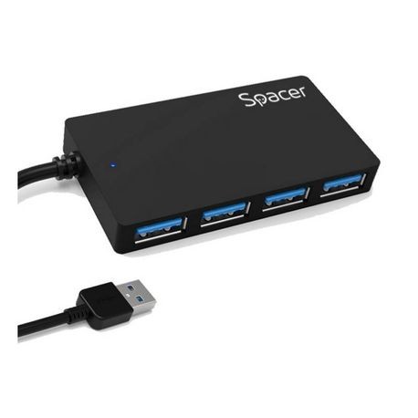 Hub extern Spacer SPH-332, 4 x port USB 3.0