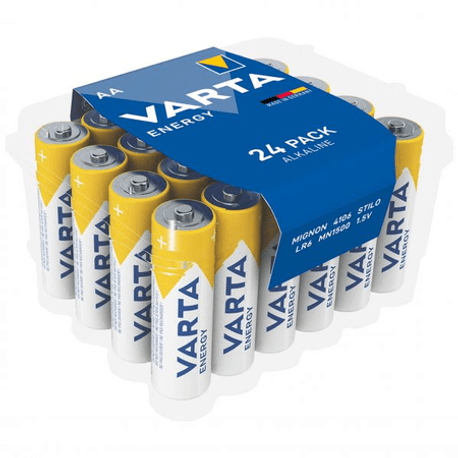 Baterie Varta alcalina Energy AA LR6 B24