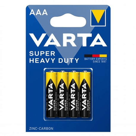 Baterie Varta Super heavyduty AAA R3 B4 1.5v V2003B