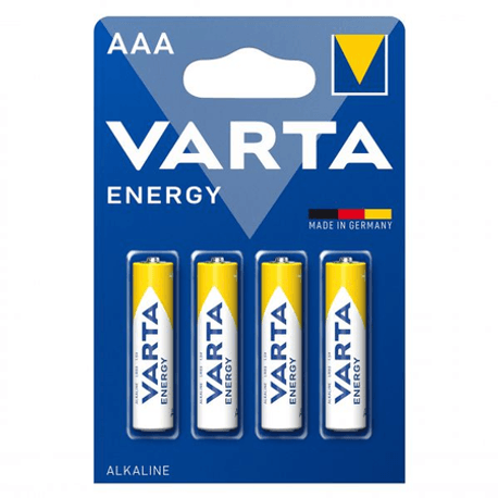 Baterie Varta alcalina Energy AAA LR3 B4