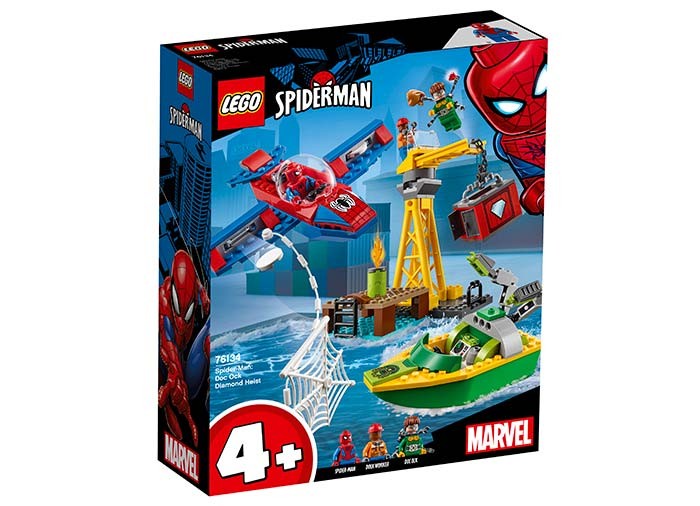 Spider-Man: Doc Ock si furtul diamantelor (76134)