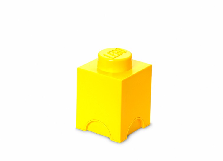 Cutie depozitare LEGO 1x1 galben (40011732)