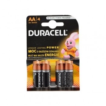 Set 4 baterii Alkaline Duracell R6 AA