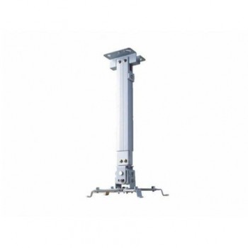 Suport de tavan telescopic Sopar Tapa White 23054, inaltime reglabila intre 43-65 cm, suporta pana la 12 kg, grad de inclinare de +/- 20° | +/- 10°,