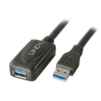 Lindy Cablu Ext. USB 3.0 Activ 5m, M-F