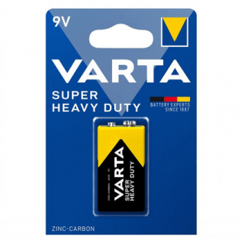 Baterie Varta Super heavyduty 9V B1 V2022B