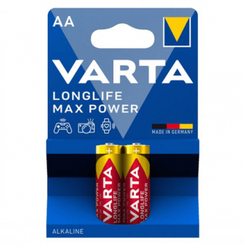 Baterie Varta alcalina Longlife maxpower AA LR6 2 bucati/set