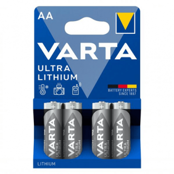 Baterie Varta Litiu ultralithium AA R6 1.5v B4